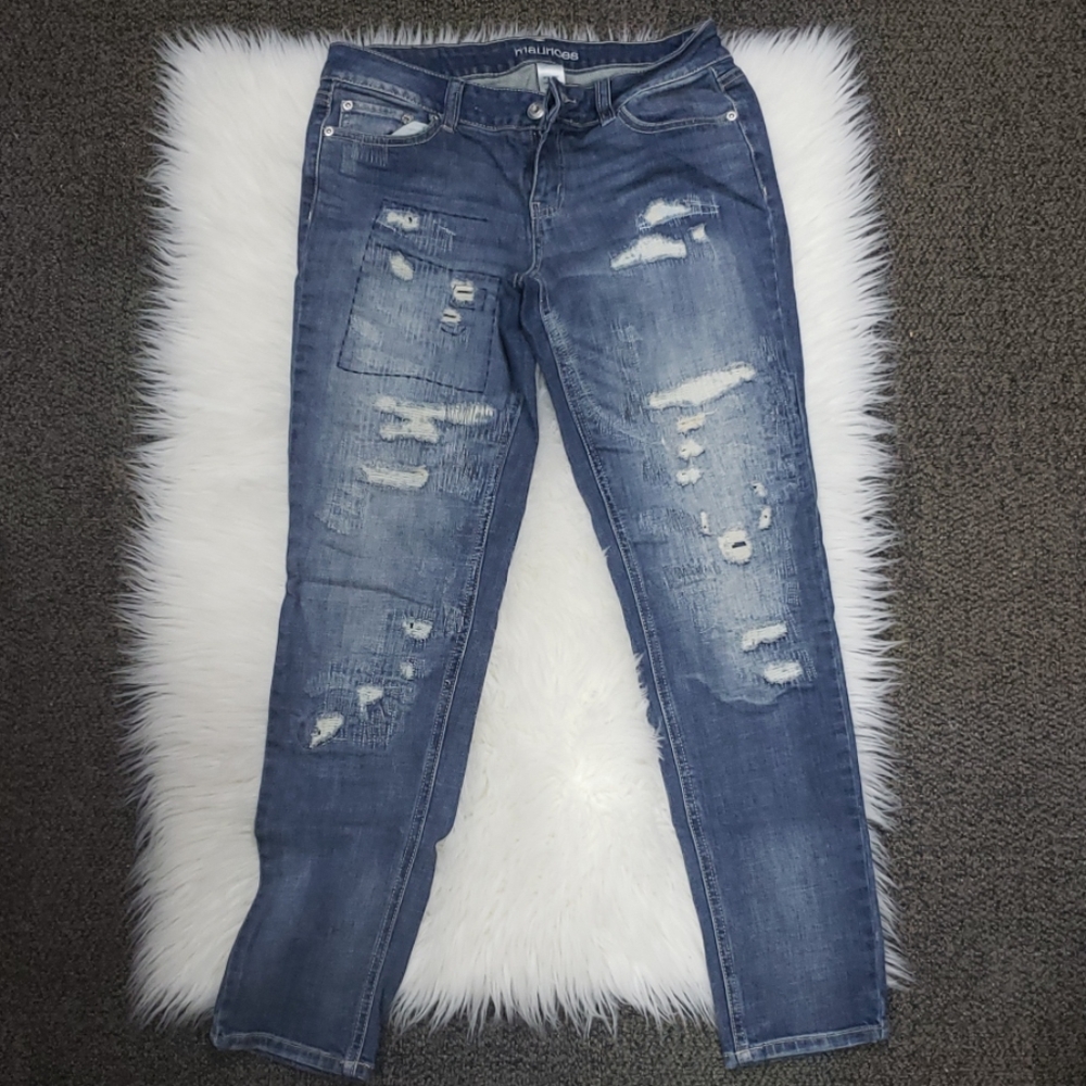 Maurice's distressed jeans